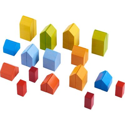 HABA 3D Arranging Game Creative Stones with 28 Wooden Blocks Image 1