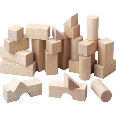 HABA Basic Building Blocks 26 Piece Starter Set (Made in Germany) Image 1