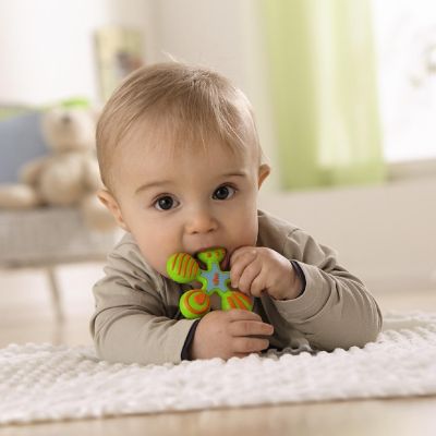 HABA Clutching Toy Star Silicone Teether Image 1