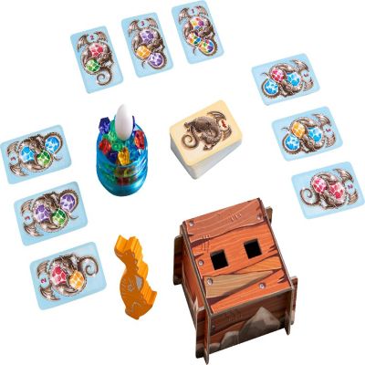 HABA Dragon&amp;#8217;s Breath: A Sparkling Gem-Collecting Game for Kids Image 2
