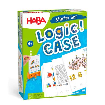 HABA Logic! CASE Starter Set - Brain Building Puzzles for Ages 6+ Image 1