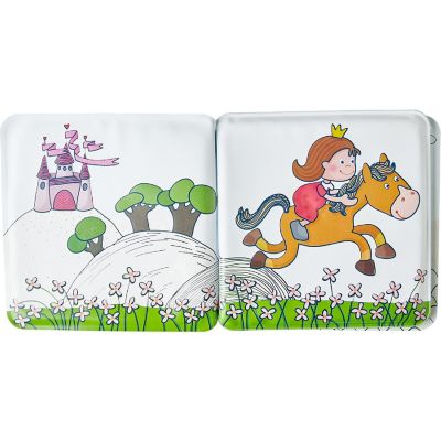 HABA Magic Bath Book Princess - Wet the Pages to Reveal Colorful Background - Great for Tub or Pool Image 2
