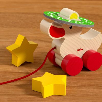 HABA My Very First Games Little Duck - A Cooperative Hat Collecting Observation Game for Toddlers Ages 2+ Image 1