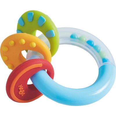 HABA Nobbi Silicone Teether and Clutching Toy Image 1
