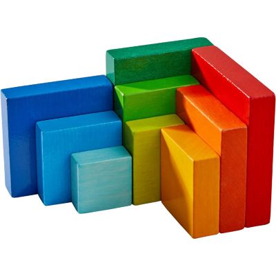 HABA Rainbow Cube - 3D Arranging Game (Made in Germany) Image 3