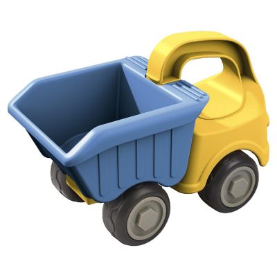 Haba Sand Play Dump Truck for Transporting and Unloading Dirt or Sand at the Beach or in the Backyard - 18 Months and Up Image 1