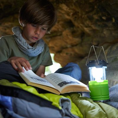 HABA Terra Kids Camping Lantern with Sturdy Handles for Carrying & Hanging and Handy Storage Compartment Image 2