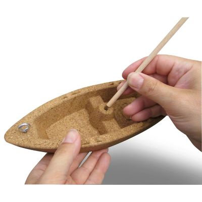 HABA Terra Kids Cork Boat - Easy to Assemble and Upgrade with Materials Found in Nature - DIY Fun for Young and Old Image 3
