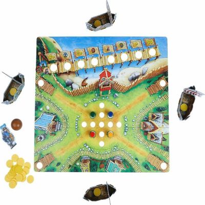 HABA Valley of The Vikings - Knock Down Barrels & Steal the Most Coins Image 1