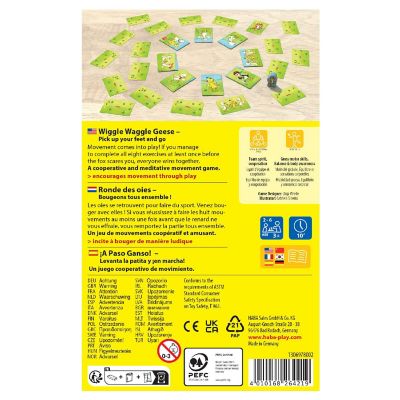HABA Wiggle Waggle Geese Cooperative Movement Game for Ages 3+ Image 3