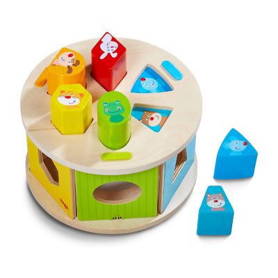 HABA Wooden Shape Sorting Box Favorite Animals Image 2