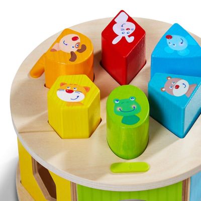 HABA Wooden Shape Sorting Box Favorite Animals Image 3
