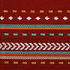 Hacienda Stripe Kitchen Textiles, 18X28", Southwest, 4 Pieces Image 2