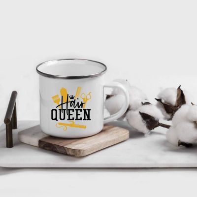 Hair Queen 11oz Campfire Mug Image 1