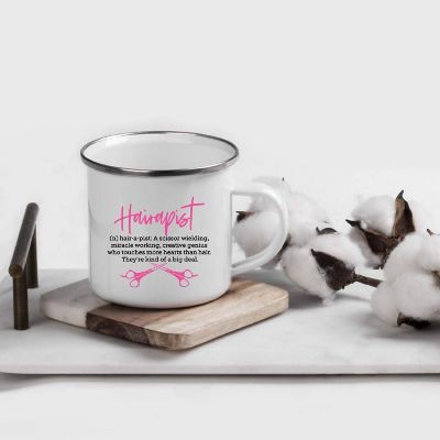 Hairapist Definition 11oz Campfire Mug Image 1