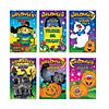 Halloween Activity Pads - 12 Pc. Image 1