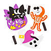 Halloween Boo Crew Magnet Craft Kit - Makes 12 Image 1