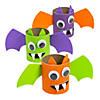 Halloween Bright Goofy Bat Craft Roll Craft Kit - Makes 12 Image 1