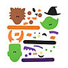 Halloween Character Bookmark Craft Kit - Makes 12 Image 1
