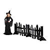 Halloween Creepy Fence Cardboard Cutout Stand-Up Image 1
