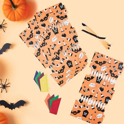 Halloween DIY Party Cracker Flat Pack Kit - 8 pcs Image 2