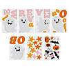 Halloween Ghost Pink Bulletin Board Set - 50 Pc. Image 1