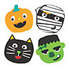 Halloween Ghoul Gang Magnet Craft Kit - Makes 12 Image 1