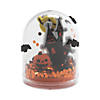 Halloween Glitter Snow Globe Craft Kit - Makes 12 Image 1