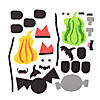 Halloween Gourd Monster Stand-Up Craft Kit - Makes 12 Image 1