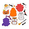 Halloween Hamster Magnet Craft Kit - Makes 12 Image 1