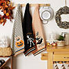 Halloween Happy Haunting Wicked Treats, Embellished Dishtowels Set Of 3 Image 4