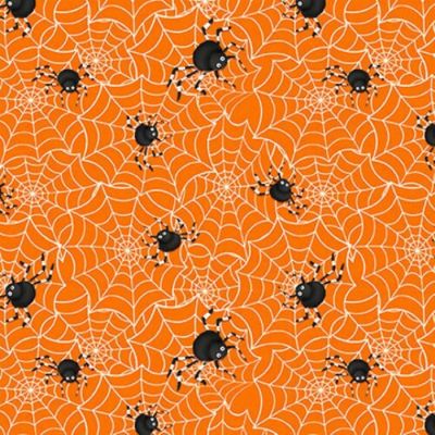 Halloween Haunting We Will Go Cotton Fabric by Henry Glass Image 1