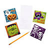 Halloween Icons Metallic Notepads - 24 Pc. Image 1
