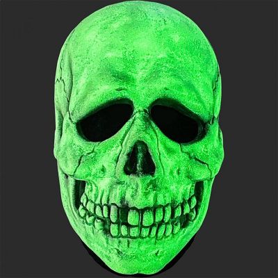 Halloween III Season Of The Witch Adult Skull Mask With Glow Paint Image 1