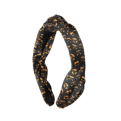 Halloween Jack-O'-Lantern 2-Piece Headband &amp; Scrunchie Set Image 2