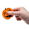 Halloween Jack-O&amp;#8217;-Lantern Fidget Spinners - 12 Pc. Image 1