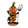 Halloween Jack-O&#8217;-Lantern Garden Statue Image 1