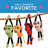 Halloween Long Arm Stuffed Sock Monkeys - 12 Pc. Image 1