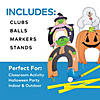 Halloween Mini Golf Game with Plastic Stand-Ups & Clubs for 4 Image 2