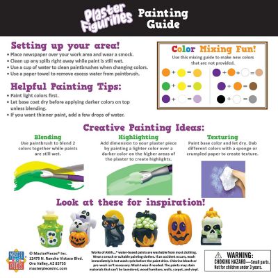 Halloween - Plaster Figurine Paint Set Image 3