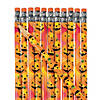 Halloween Pumpkin Pencils - 24 Pc. Image 1