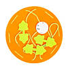 Halloween Pumpkin Treat Bag Craft Kit  - Makes 12 Image 1