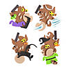 Halloween Silly Werewolf Magnet Craft Kit - Makes 12 Image 1