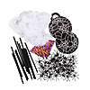 Halloween Spider Wreath Craft Kit - Makes 3 Image 1