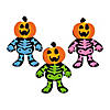 Halloween Spookadelic Jack-O&#8217;-Skeleton Magnet Craft Kit - Makes 12 Image 1