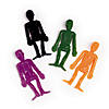 Halloween Stretch Skeletons - 36 Pc. Image 1