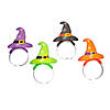Halloween Witch Hat Headbands - 12 Pc. Image 1