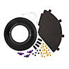 Halloween Witch Paper Plate Hat Craft Kit - Makes 12 Image 1