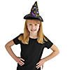 Halloween Witch Paper Plate Hat Craft Kit - Makes 12 Image 3