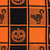 Halloween Woven Check Tablecloth 60X84 Image 1